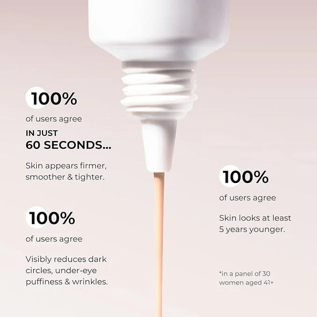 WUNDER2 Wunderlift Instant Eye Tightening Serum, Temporary Firming & Lifting Treatment in 60 Seconds, Reduces Under-Eye Ba...