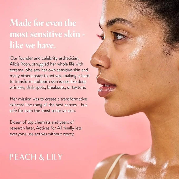Peach & Lily Glass Skin Water-Gel Oil-Free Moisturizer | Non-Comedogenic | Clean, Non-toxic, Cruelty-free | 1.69 fl oz - P...
