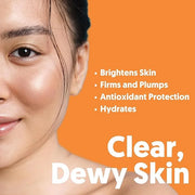 By Nature Hydrating Face Masks with Vitamin C + Collagen, Made From Bamboo Fiber from New Zealand (4 Pack) - Product Image