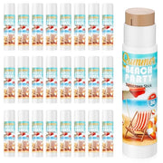 24 Pcs Mini Sunscreen Stick Bulk for Summer Wedding SPF 30 Face Sunscreen Stick Water Resistant Light Skin Tone Sun Block ...