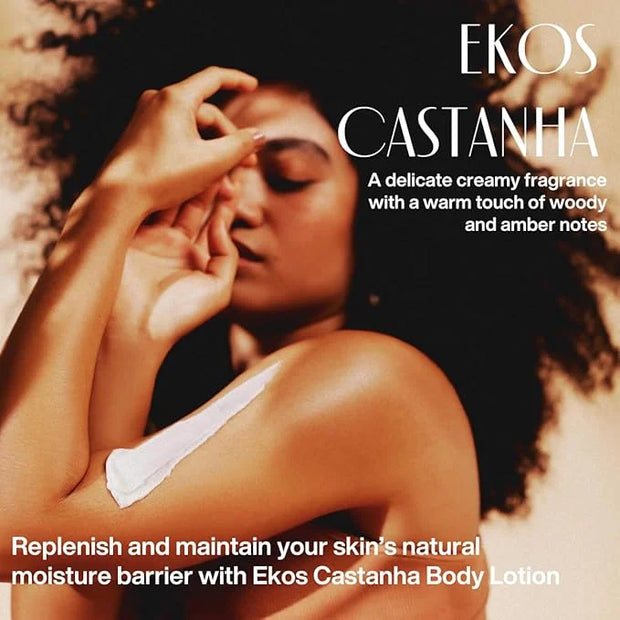 natura - Ekos Castanha (Brazil Nut) Renourishing Body Lotion - Anti-Dryness - Deep Skin Hydration Moisturizer - Vegan Skin...