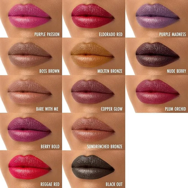 Black Radiance Perfect Tone Lipstick Lip Color Boss Brown - Product Image