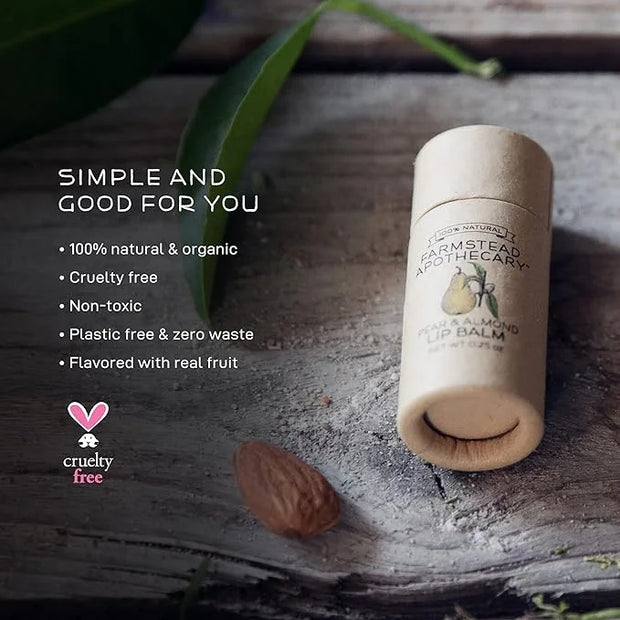 Farmstead Apothecary Lip Balm Gift Set Organic