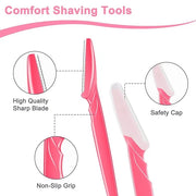 NICEMOVIC 66 Pcs Dermaplane Razor for Women Face, Eyebrow Razors and Face Razors for Women and Men, Multipurpose Facial an...