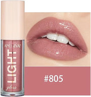 6PCS Lip Oil Light Lipgloss Set, Moisturizing Hydrating Lip Glow Oil Lip Gloss Kit High Shine Lip Plumping Glass Finish Li...