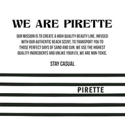 PIRETTE Fragrance Oil Roll On, Beach-Inspired, Long Lasting Perfume Oil with Notes of Fresh Green Coconut, Surf Wax & Suns...
