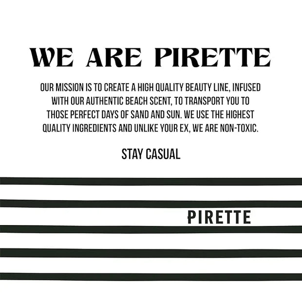 PIRETTE Fragrance Oil Roll On, Beach-Inspired, Long Lasting Perfume Oil with Notes of Fresh Green Coconut, Surf Wax & Suns...