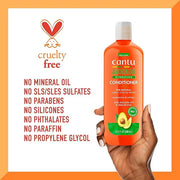 Cantu Avocado Hydrating Silicone-Free Conditioner with Pure Shea Butter, 13.5 oz (Pack of 2) - Product Image
