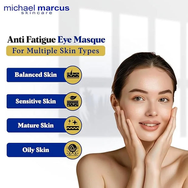 Michael Marcus Anti Fatigue Eye Masque (1 Fl oz) - Eye Cream for Puffy Eyes, Dark Circles, and Wrinkles - Moisturizing for...
