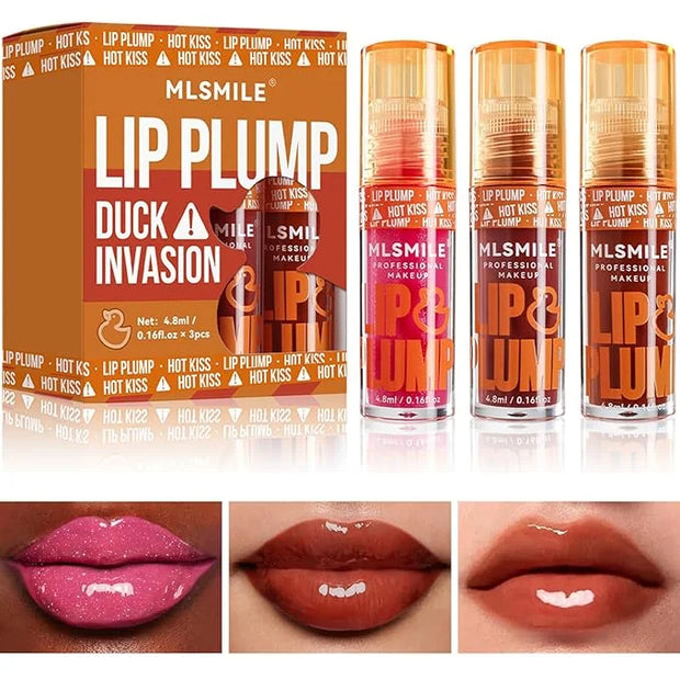 3 Colors Duck Lip Plump High Pigment Plumping High