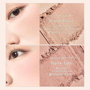 Dasique Blending Mood Cheek #10 Muted Nuts | 4 Blendable Shades in Lighteight Smooth Powder | Vegan | Korean Makeup | Blus...