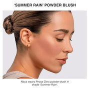 Phase Zero Makeup Powder Blush for cheeks | "Summer Rain" | 4g / 0.141oz | Cruelty-Free, Vegan, Clean Beauty | Buildable &...