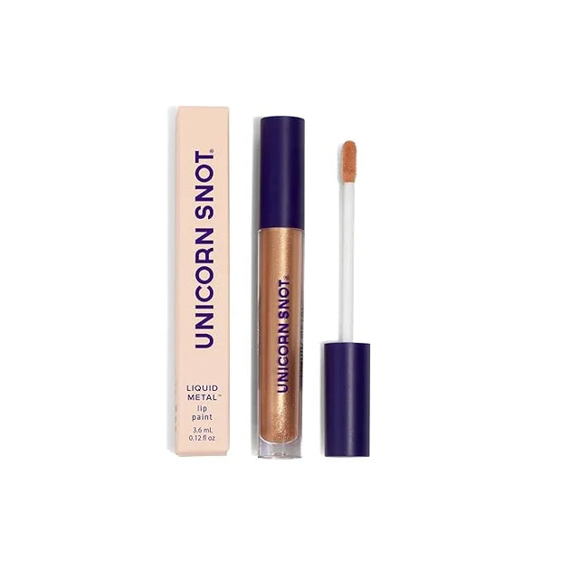 UNICORN SNOT Liquid Metal Lip Paint - Metallic Lip Gloss - Non-drying, Long-lasting Liquid Lipstick, Intense Pigment Color...