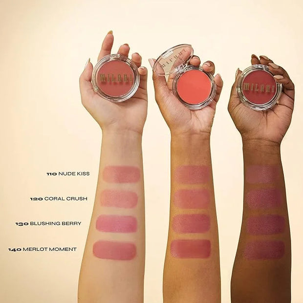 Milani Cheek Kiss Cream Blush- Cream to Gel Blush for Cheek and Lip Tint - Product Image