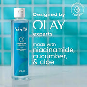 Gillette Venus for Facial Hair & Skin Care Cleansing Primer for Dermaplane Prep, 6.7oz, Use Before Eyebrow Razor, Dermapla...