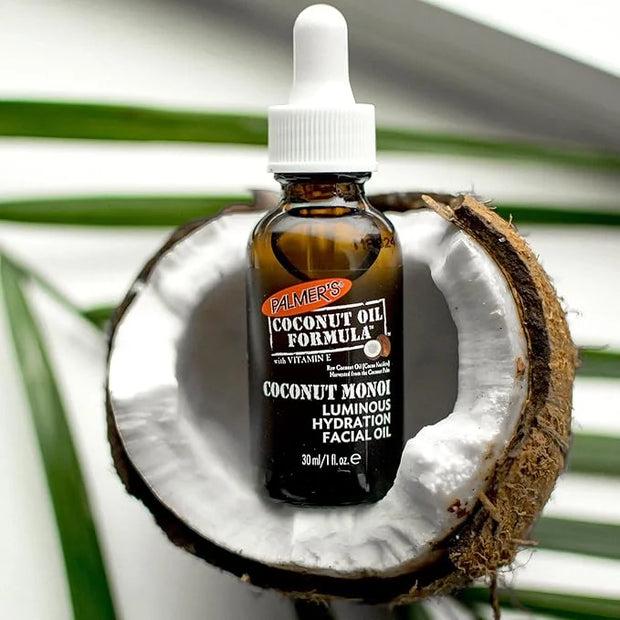 Palmer's Face Oil + Face Scrub, Coconut Oil Formula with Vitamin E Skin Care Bundle, Made with Fair Trade Coconut Oil & Mo...