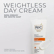 RoC Multi Correxion Revive + Glow Vitamin C Broad Spectrum SPF 30 Moisturizer (1.7 oz) with Retinol Eye Cream Packette - P...
