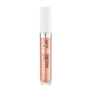No7 High Shine Lip Gloss - Pink Latte - Moisturizing, High-Shine Lip Gloss with Jojoba Oil for Lips - Hydrating, Longwear ...