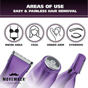 Wahl Pure Confidence Rechargeable Electric Trimmer, Shaver, & Detailer for Smooth Shaving & Trimming of The Face, Underarm...