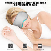 Sleep Mask w/ Cooling Gel Eye Mask, Silk Eye Mask for Sleeping, Hot & Cold Eye Masks, Blindfold Eye Cover Sleeping Mask fo...