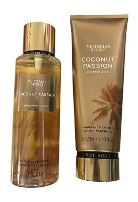 Victoria's Secret Coconut Passion Fragrance Mist and Body Lotion Gift Set (Coconut Passion) - Product Image