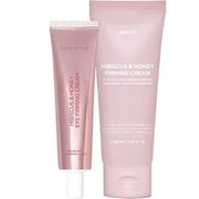PROOT Hibiscus and Honey Firming Cream + Hibiscus and Honey Eye Firming Cream | Cream & Eye Cream Bundle with Collagen Con...