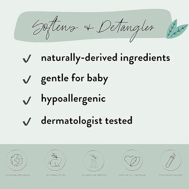The Honest Company Conditioning Hair Detangler | Leave-in Conditioner + Fortifying Spray | Tear-free, Cruelty-Free, Hypoal...