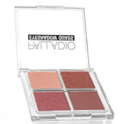 Palladio Eyeshadow Quads, Velvety Pigmented Blendable Matte, Metallic & Shimmer Finishes, Creamy Formula, Four Way Quad Ey...