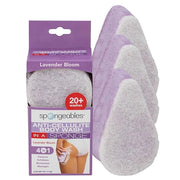 Spongeables Anti Cellulite Body Wash in a 20+ Wash Sponge, Lavender, 3 Count - Product Image