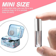 AMORIX 50PCS Mini Lip Gloss Tubes with Wand 1.2ml Empty Lip Gloss Containers Clear Refillable Travel Lip Balm Bottles for ...