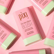 Pixi On-the-Glow Blush - Fleur, Hydrating Tinted Moisture Blush Stick with Ginseng, Aloe Vera & Fruit Extracts, For Cheeks...