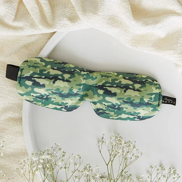 Bucky 40 Blinks No Pressure Printed Eye Mask for Travel & Sleep, Camo, One Size - Product Image