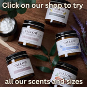 Beef Tallow for Skin Care, Face, Hands - Natural Moisturizer - Whipped - Organic Grass-Fed Beef Fat - Vitamins A, D, E, K ...