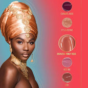Juvia's Place Lip Gloss Rich-Nude Liquor High Shine Bronzed Honey Rose, Long Lasting, Glides on Richly and Smoothly, 16 oz...
