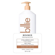 Billie Bounce Hydrating Women's Body Lotion, Vanilla Cedar Scent, with Hyaluronic Acid, 18 fl oz - Product Image