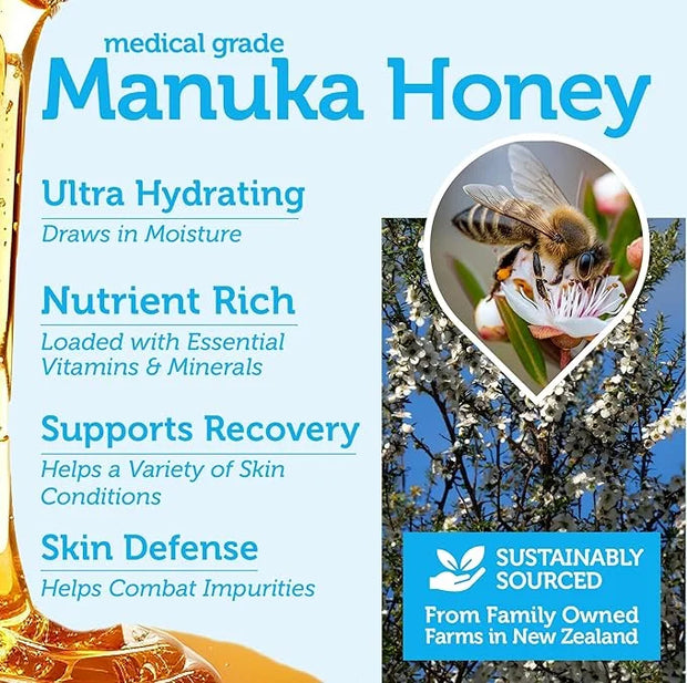 Era Organics Face Moisturizer Cream - Advanced 12-In-1 Rejuvenating Formula With Superfood Complex Manuka Honey, Hyaluroni...