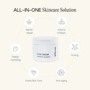 Meebak Cica Cream | Daily Repair Moisturizer with Niacinamide, Ceramide, & Retinol | Deep Hydration & Soothing | Locks in ...