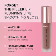 Women's Forget The Filler Lip Plumper Line Gloss, Maple Sugar, Brown, 0.11 Fl Oz (Pack of 1) - Product Image