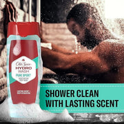 Old Spice Moisturizing Body Wash for Men, Hydro Wash, 2-in-1 Long Lasting Scent & Deep Hydration, 24/7 Shower Fresh, Pure ...