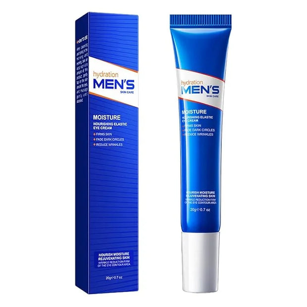 Men's Eye Cream, Hydrating & Firming Under Eye Cream for Men, Reduces Dark Circles, Wrinkles & Puffiness, Nourishing Elast...