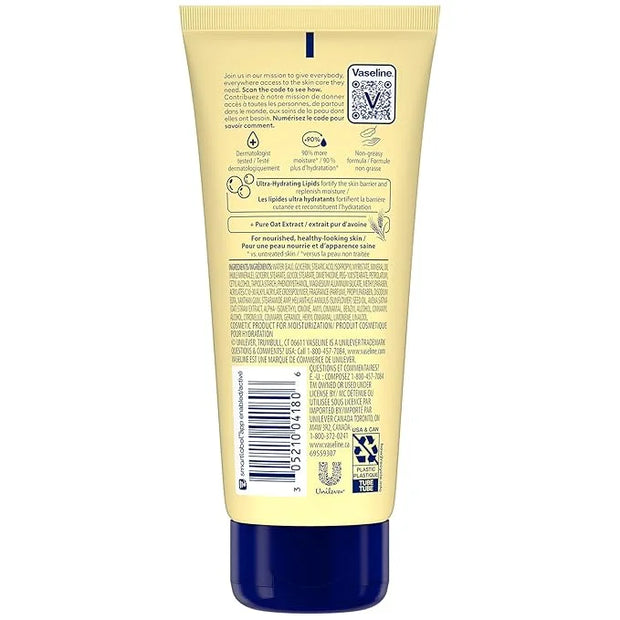 Vaseline Lotion, Intensive Care Nourishing Moisture 2-Pack – Moisturizer with Oat Extract + Ultra-Hydrating Lipids for Hea...