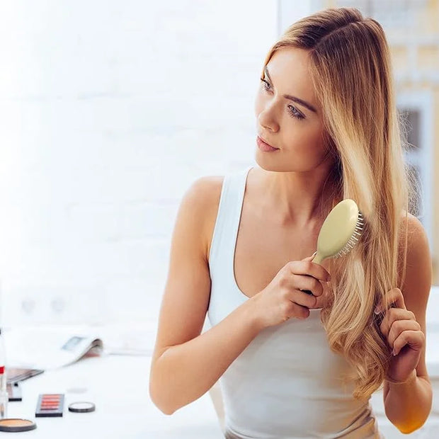 6 Pieces Mini Wet Hair Brush,
