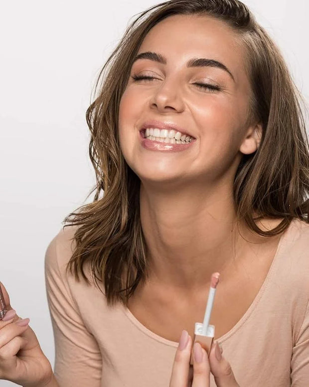 Sara Happ Rose Gold Slip Luxe Gloss with Subtle Shimmer - High-Impact Shine & Long-Lasting Wear, Nourish, Hydrate, and Hea...