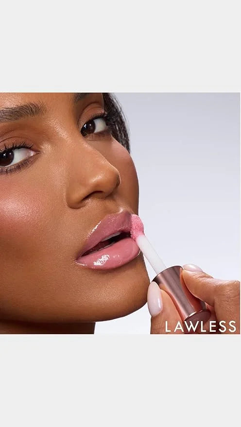 Women's Forget The Filler Lip Plumper Line Gloss, Velvet Daisy, Pink, 0.11 Ounce - Product Image