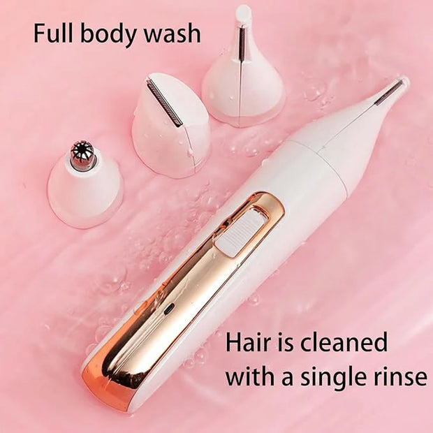 Womens Electric Razor, Face Shaver, Facial Hair Remover, Electric Bikini Trimmers for Legs, Travel Razor for Eyebrow Ear N...