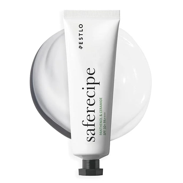 PESTLO Safe Recipe Sun Essence SPF 50+ PA++++ 1.69 Fl Oz 100% Mineral - Korean Sunscreen, Non-greasy, Light-weight, Dual-F...