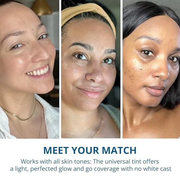 goPure Glow Pure Tinted Mineral SPF 40 PA +++ | Dermatologist-tested Face Sunscreen | Tinted Moisturizer with SPF | Protec...