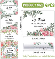 OLYCRAFT 100Pcs 4 Style Lip Balm