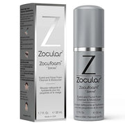 ZocuFoam Eyelid Cleanser - Foaming Eyelid Scrub - Natural pH Balanced Solution - 1.7 FL OZ (50mL) - Product Image