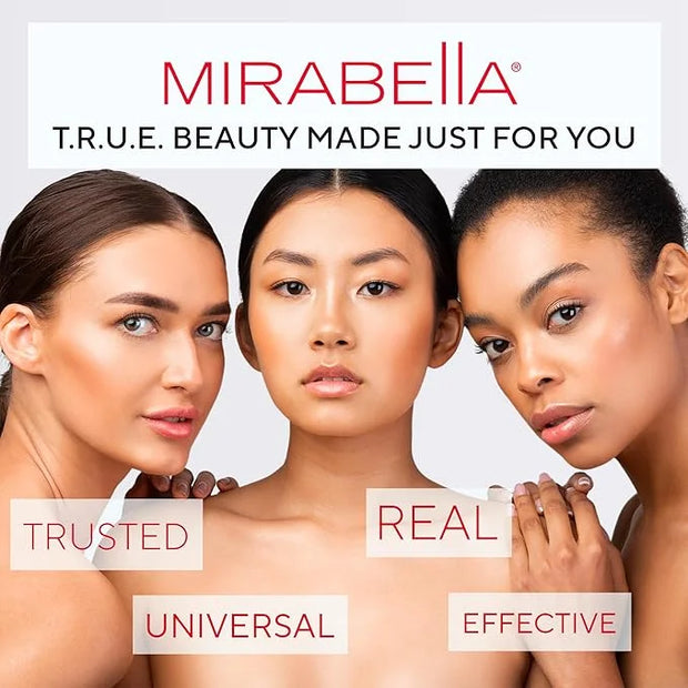 Mirabella Luxe Advanced Lip Gloss, Hydrating Non-Sticky High-Shine Lip Gloss for Women, Infused with Vitamin E & Jojoba Oi...